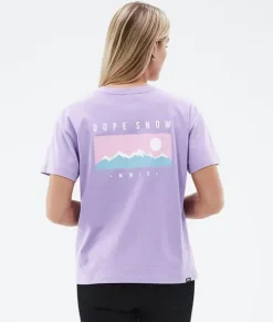 T-shirts>DOPE SNOW Standard W 2022 FadedVioletRange