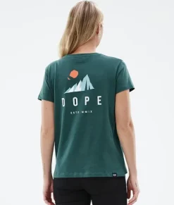T-shirts>DOPE SNOW Standard W BottleGreenIce