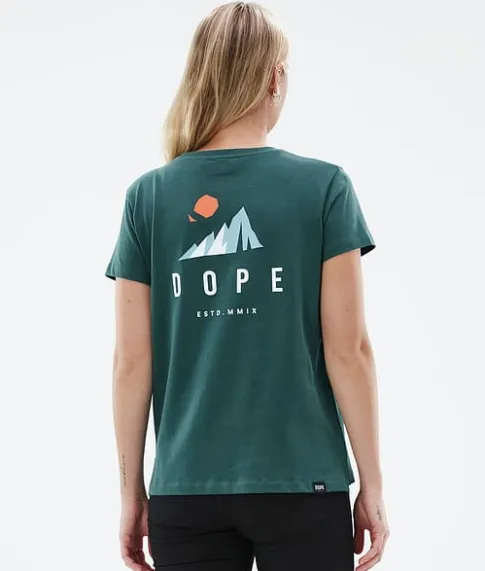 T-shirts>DOPE SNOW Standard W BottleGreenIce