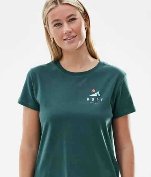 T-shirts>DOPE SNOW Standard W BottleGreenIce