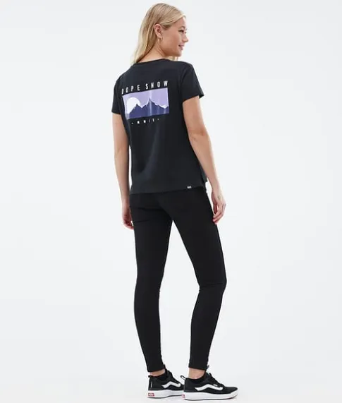 T-shirts>DOPE SNOW Standard W BlackSilhouette