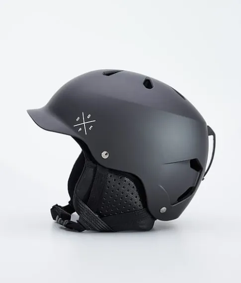 Skihelmen|Skihelmen>DOPE SNOW Watts Classic MatteBlackX-Up
