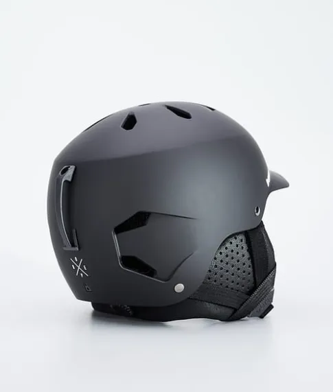 Skihelmen|Skihelmen>DOPE SNOW Watts Classic MatteBlackX-Up