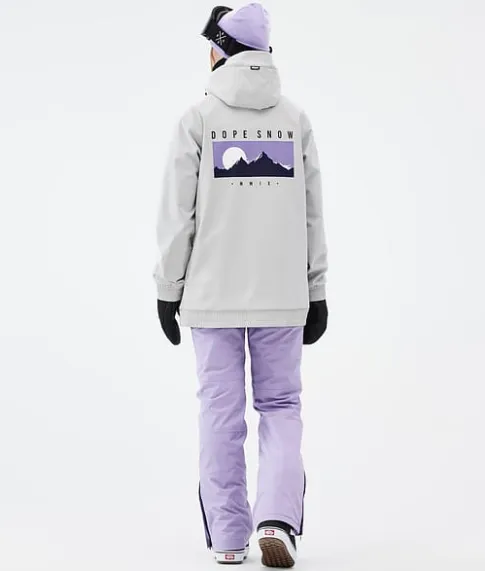 Snowboard Jassen>DOPE SNOW Yeti W LightGreySilhouette