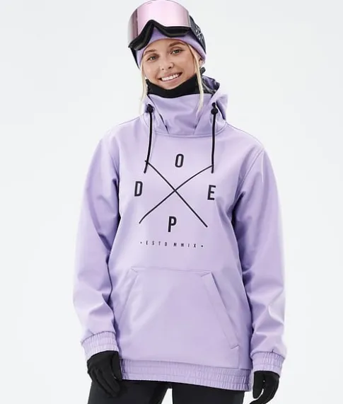Ski Jassen>DOPE SNOW Yeti W FadedViolet2X-Up